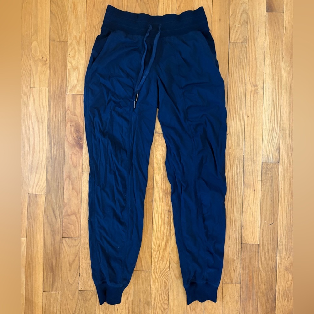 Lululemon Navy Cuffed Dance Studio Jogger